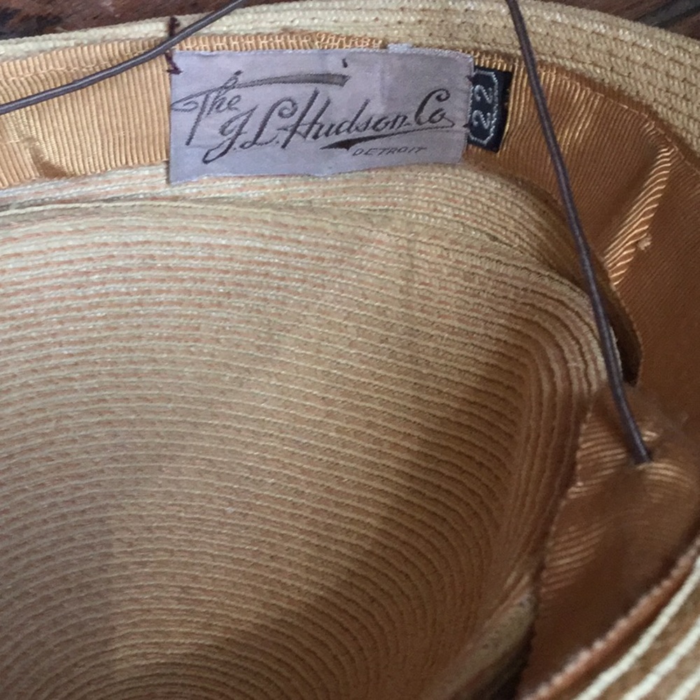 Jl Hudson Co., Detroit, Vintage Hat